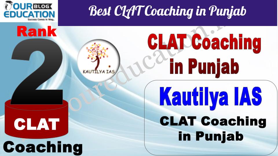 Best CLAT Coaching in Punjab Kautilya IAS