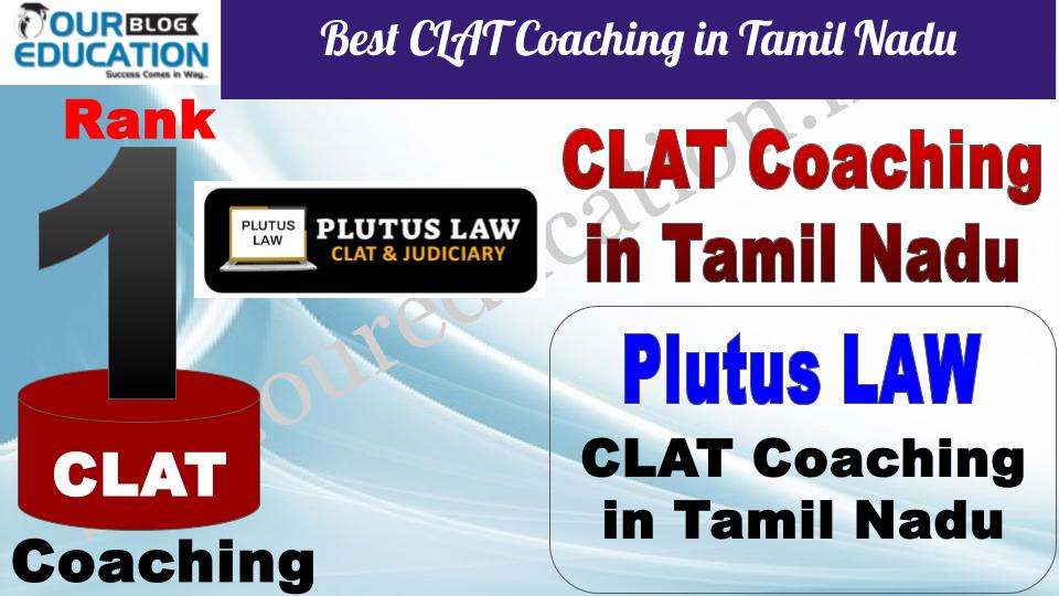 Best CLAT Coaching in Tamil Nadu Plutus LAW