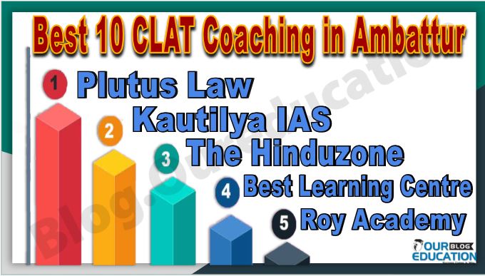 CLAT Coaching in Ambattur