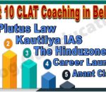 CLAT Coaching in Belgaum