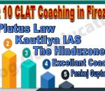 CLAT Coaching in Firozabad