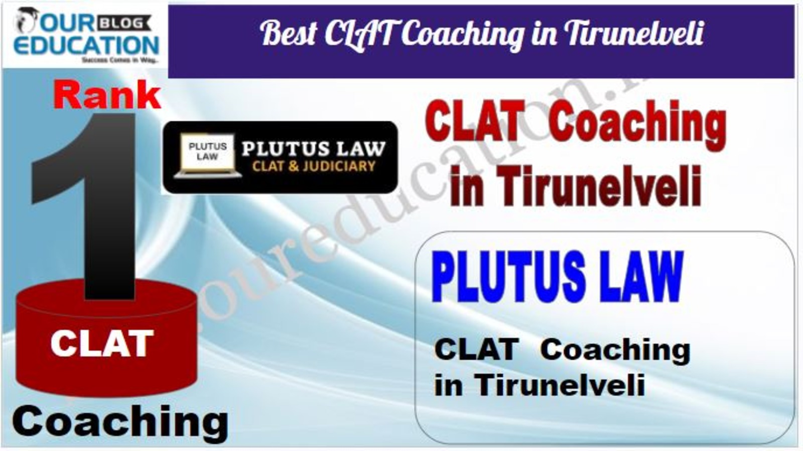 Rank 1. Plutus Law Top CLAT Coaching in Tirunelveli Rank 1. Plutus Law Top CLAT Coaching in Tirunelveli