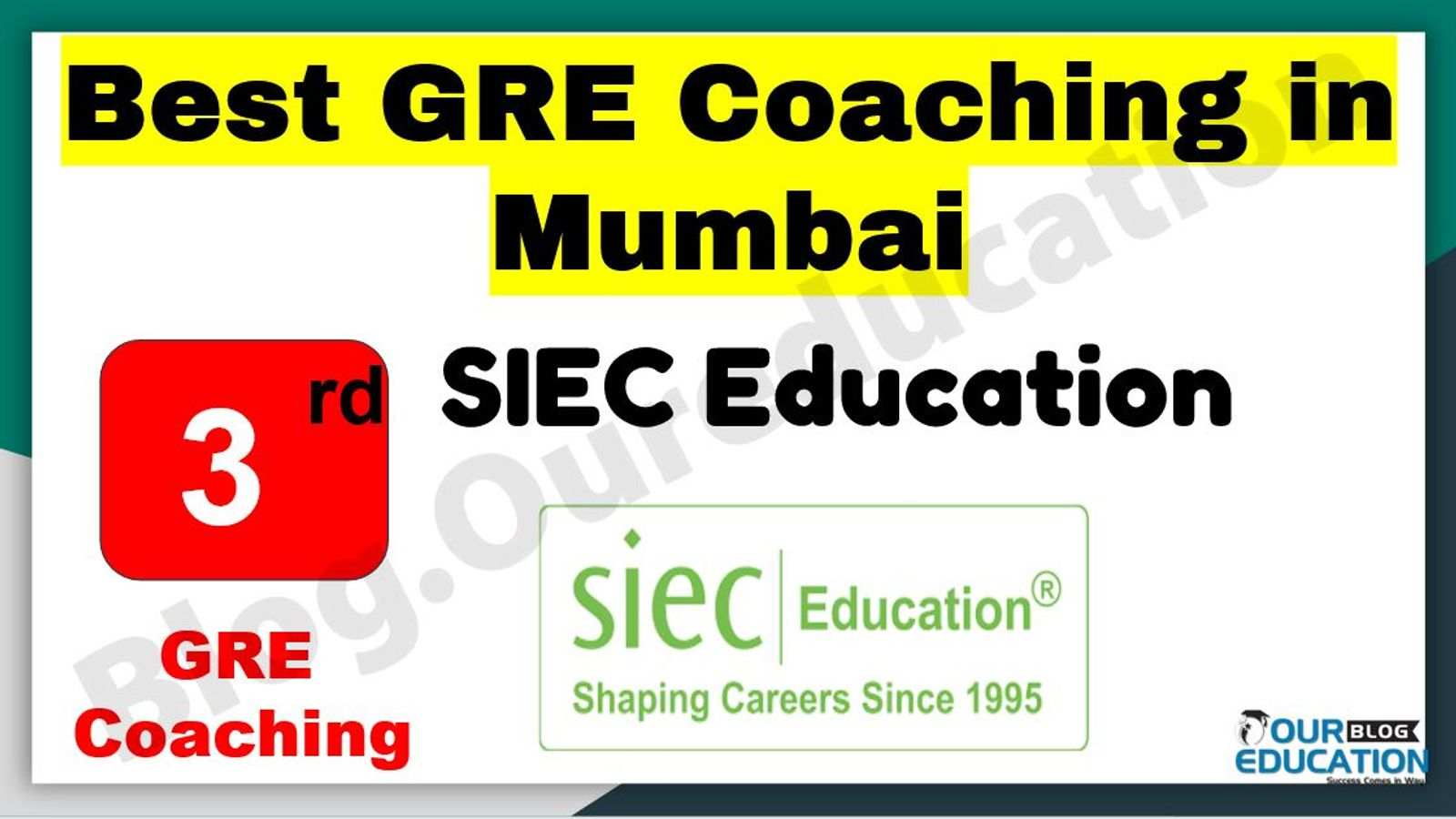 Best GRE Coaching in Mumbai