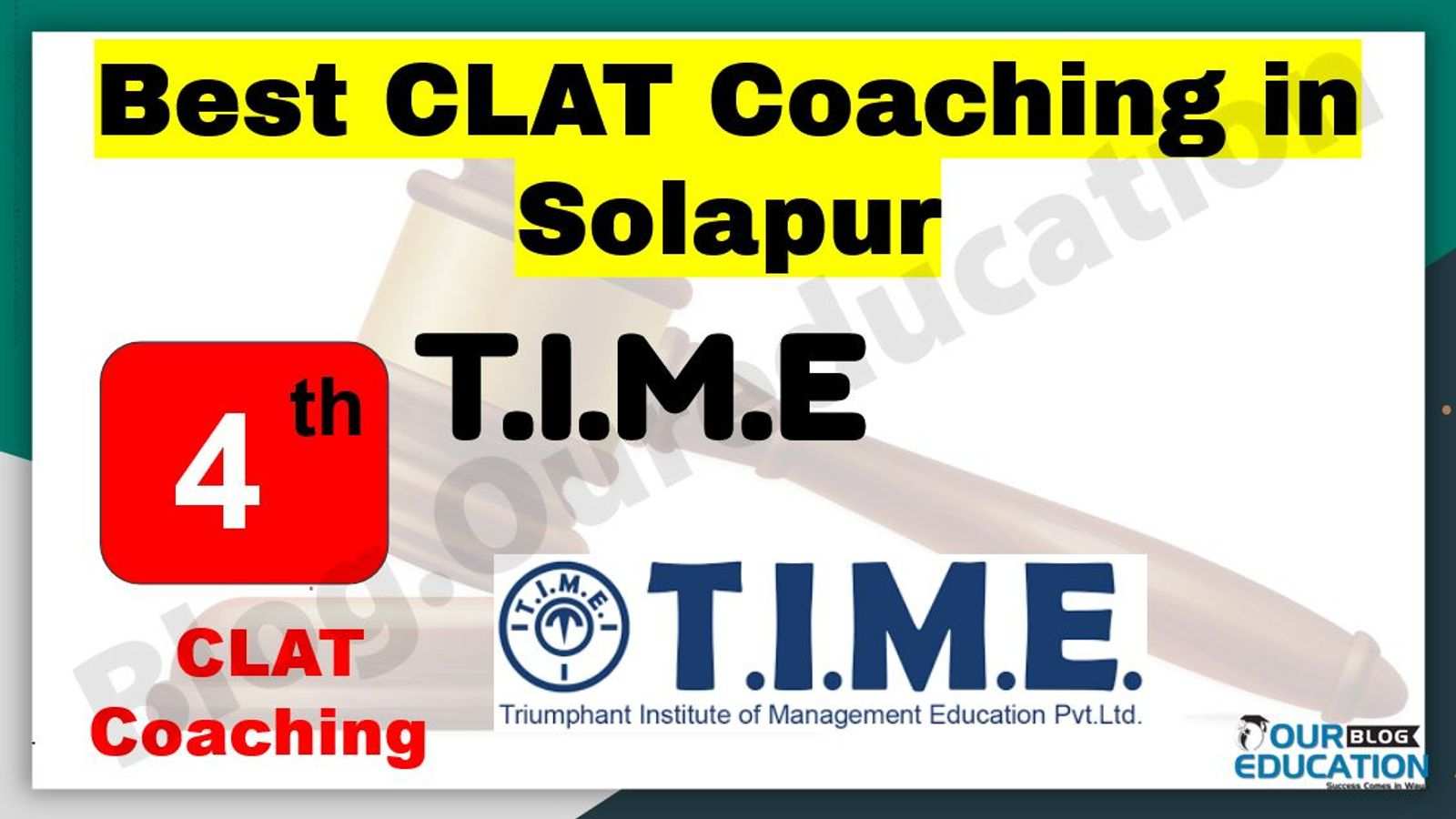 Best CLAT Coaching in Solapur