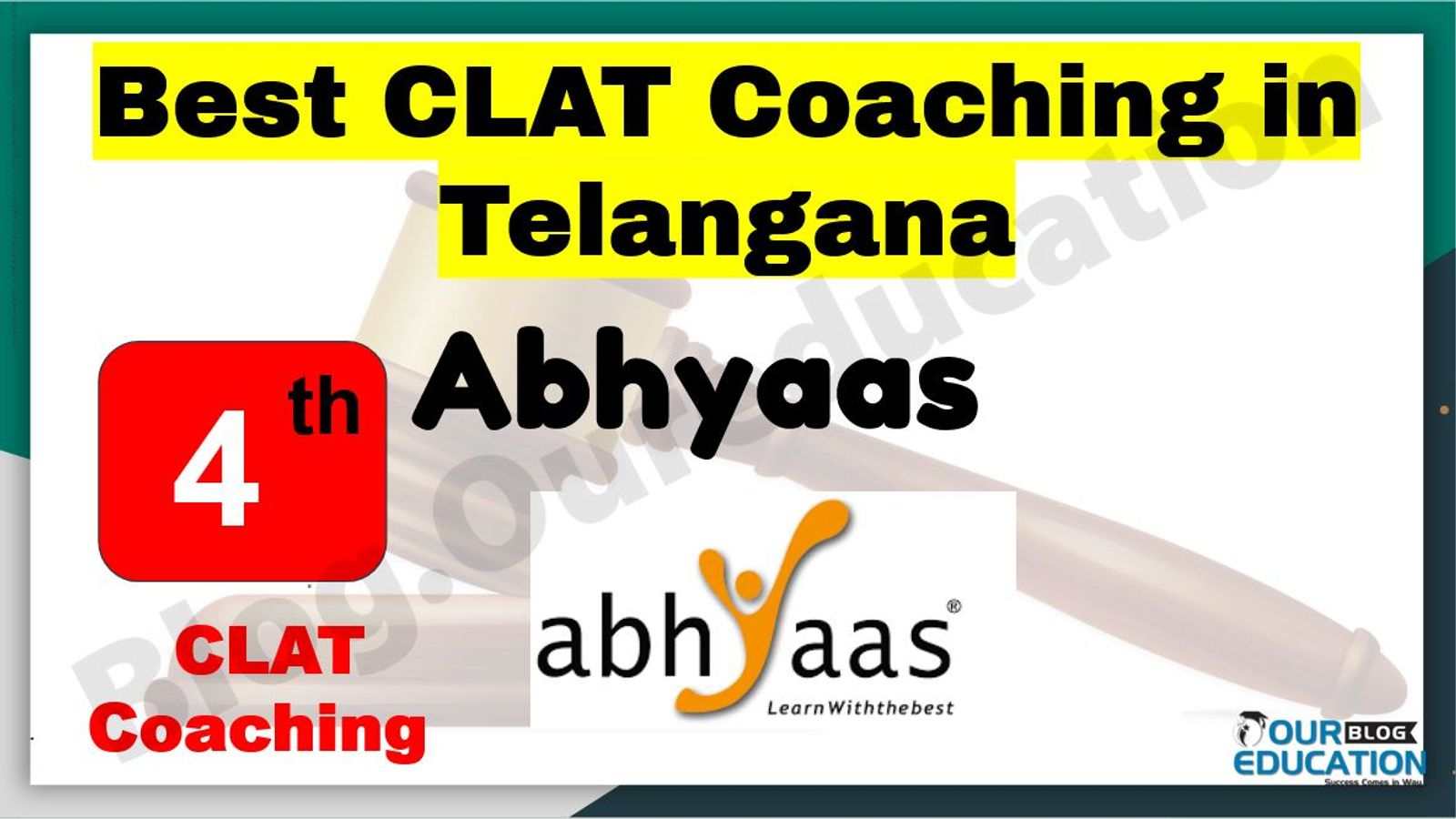 Best CLAT Coaching in Telangana