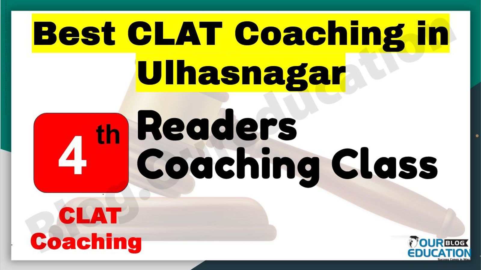 Best CLAT Coaching in Ulhasnagar