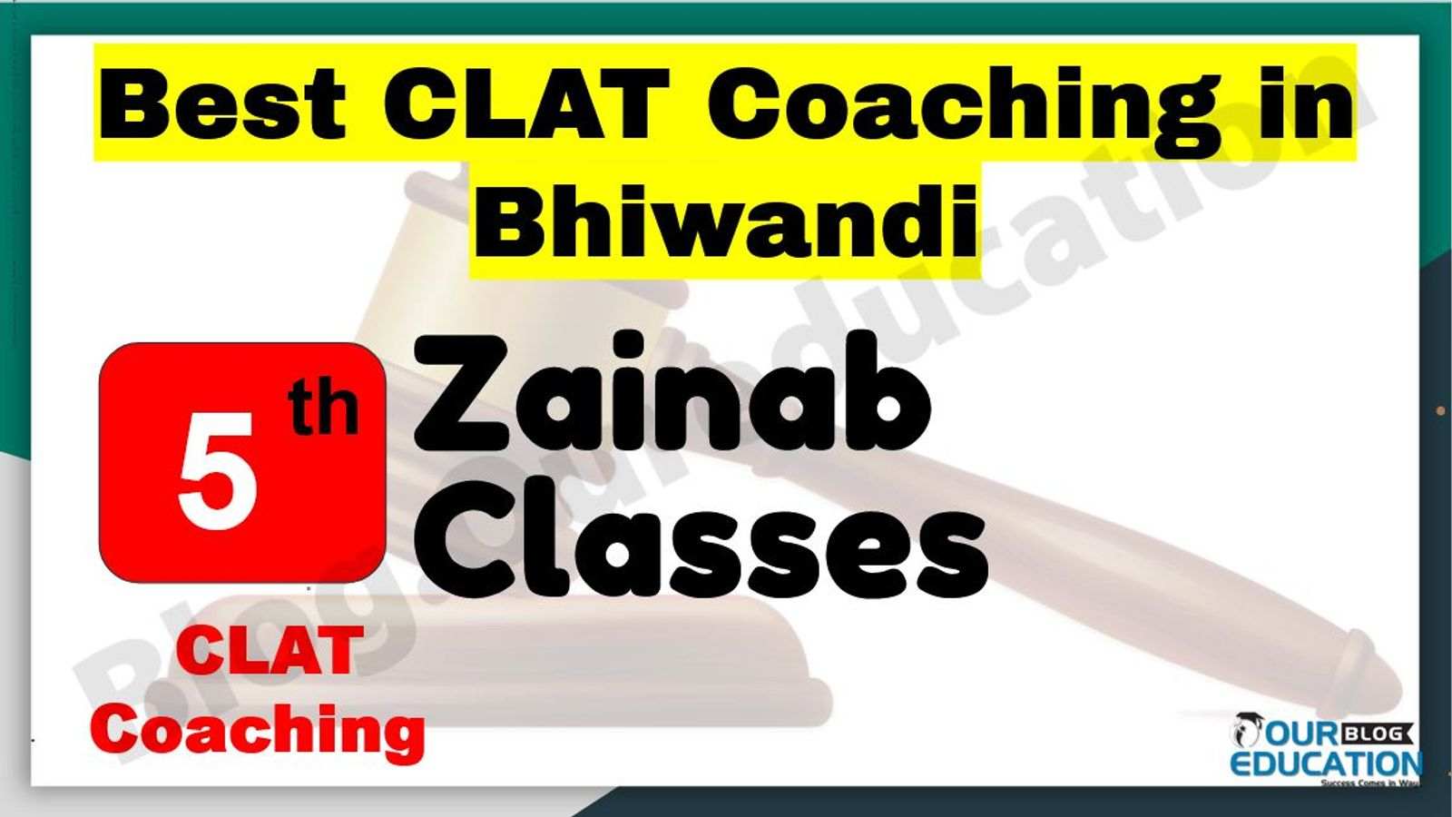Best CLAT Coaching in Bhiwandi