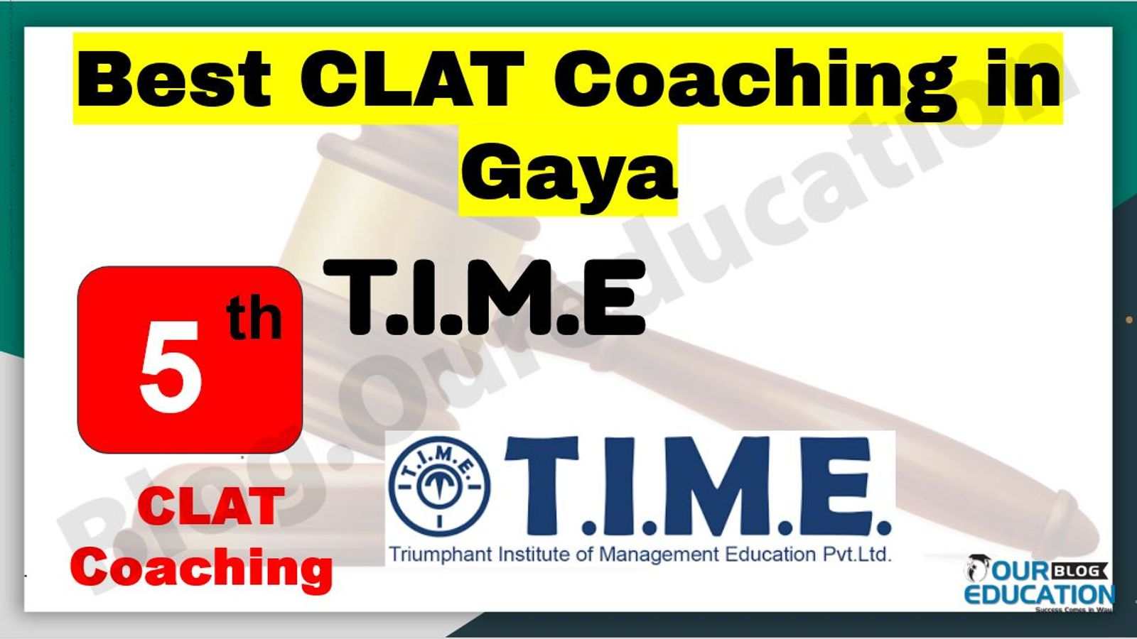 Best CLAT Coaching in Gaya