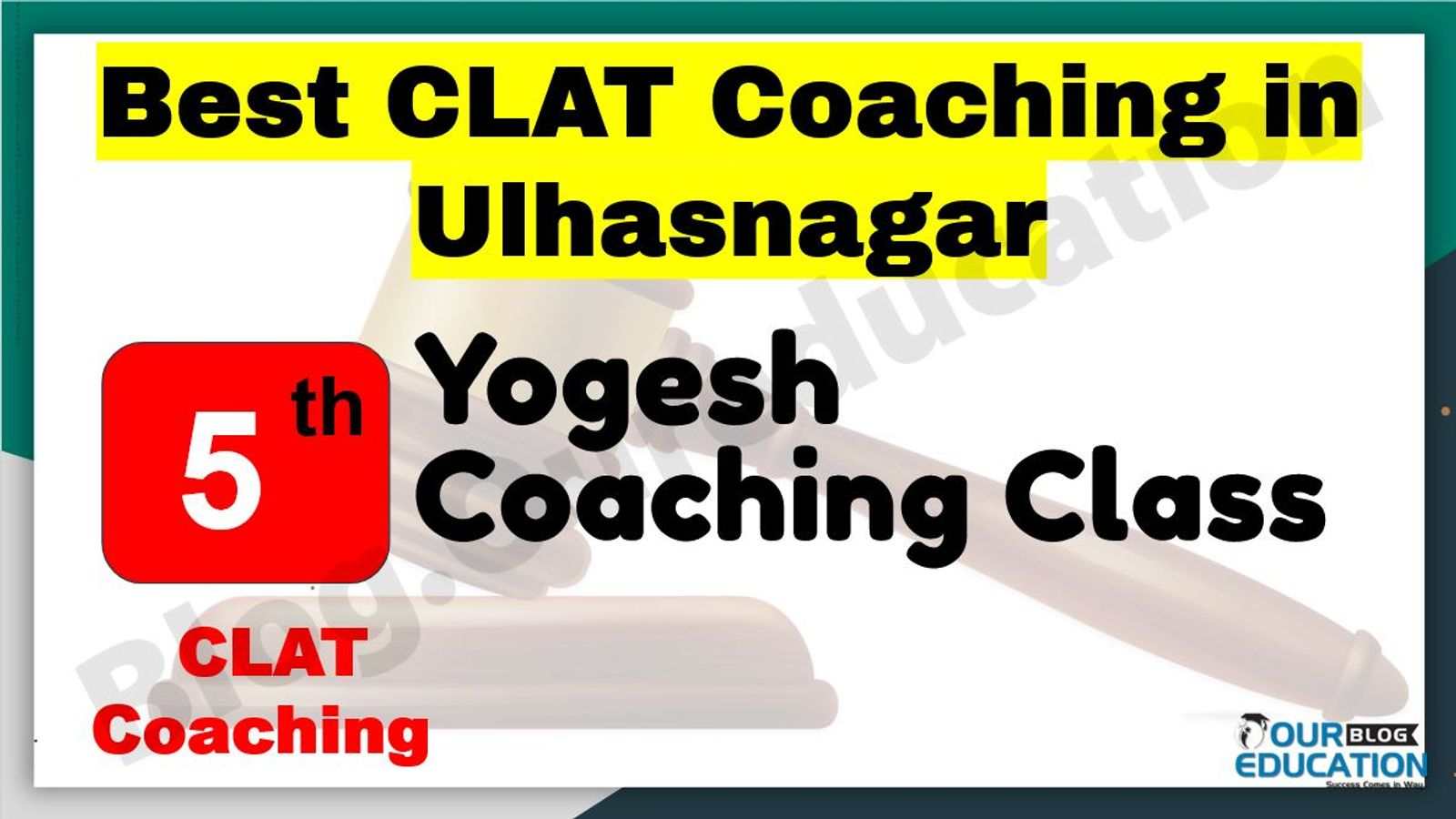 Best CLAT Coaching in Ulhasnagar