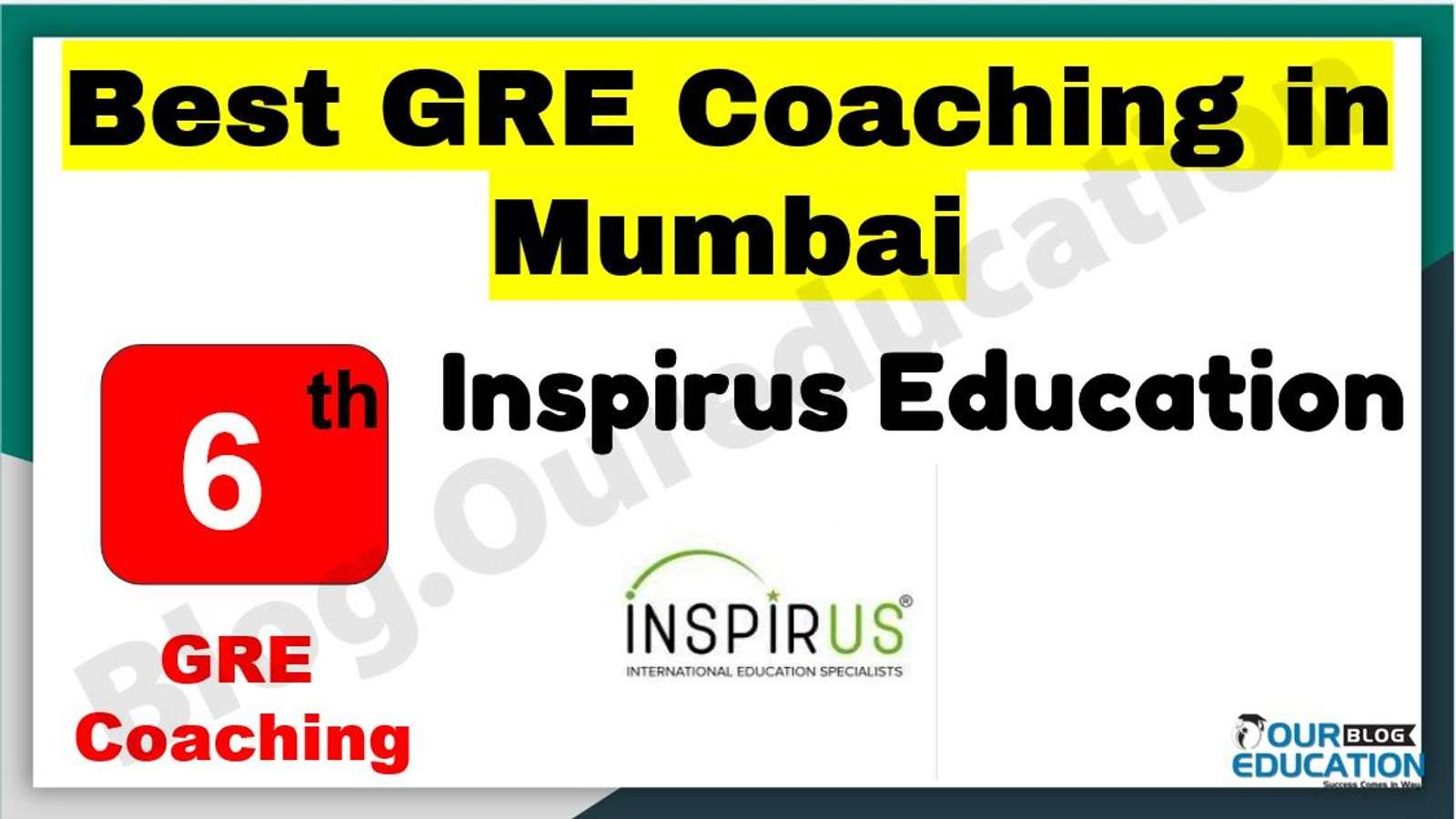 Best GRE Coaching in Mumbai