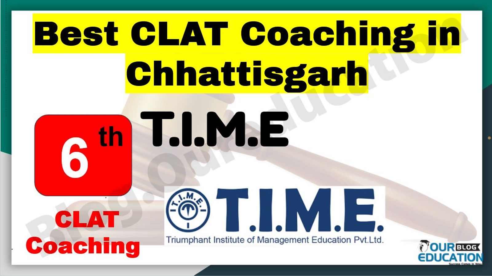 Best CLAT Coaching in Chhattisgarh