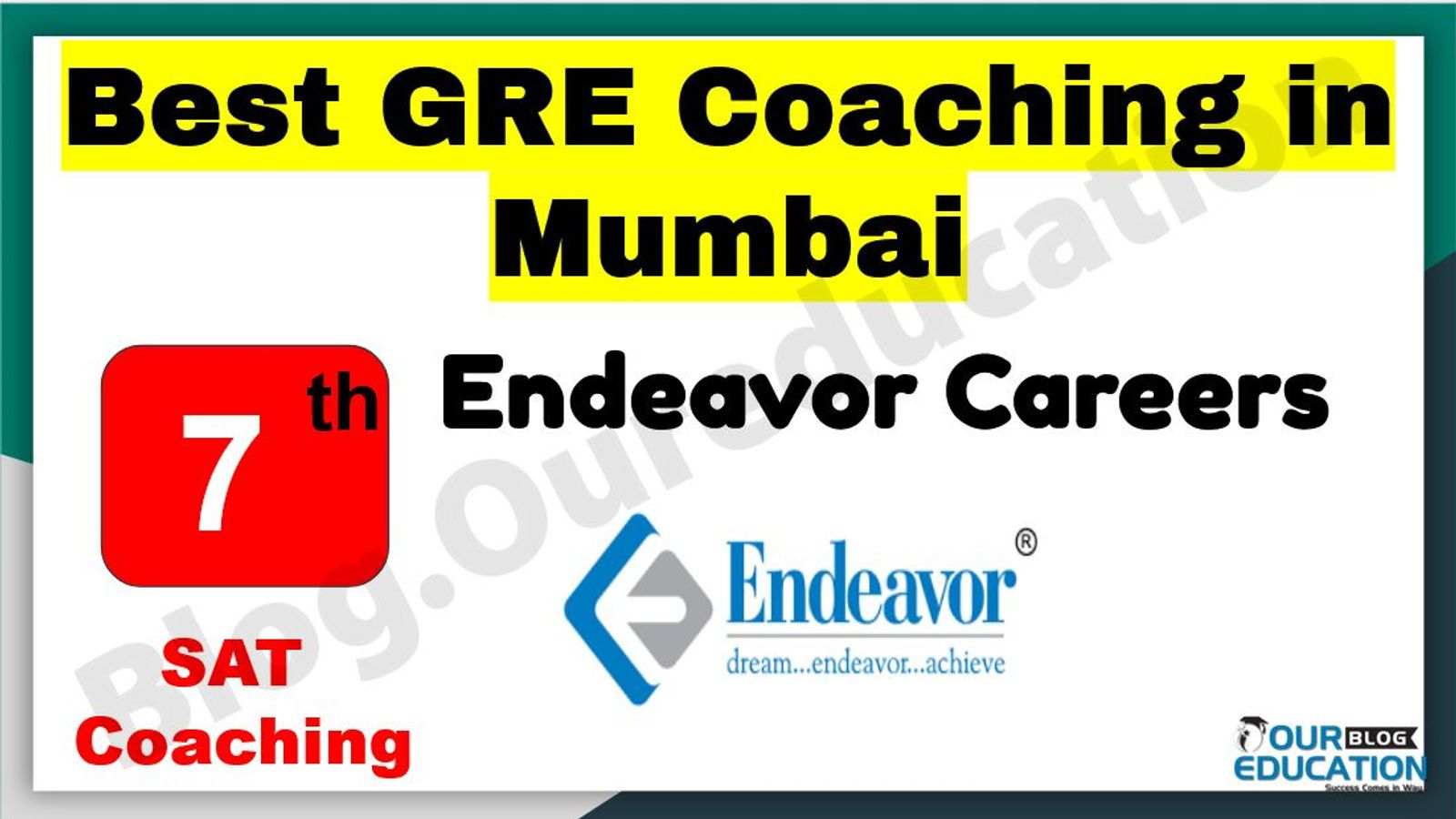 Best GRE Coaching in Mumbai