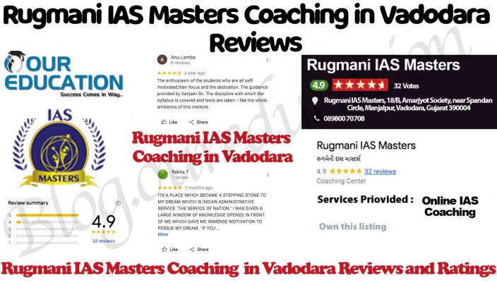 Rugmani IAS Masters Coaching in Vadodara Reviews