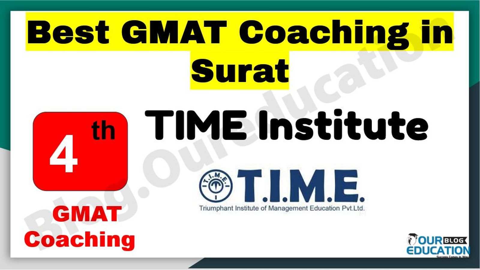 Best GMAT Coaching in Surat