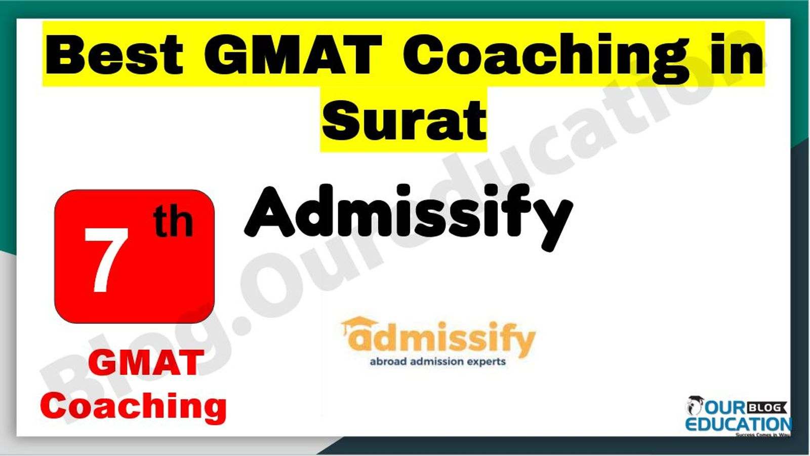 Best GMAT Coaching in Surat