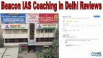 Beacon IAS Coaching institute in Delhi Reviews