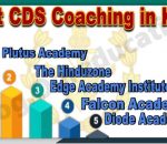 Best 5 CDS Coaching in KOTA
