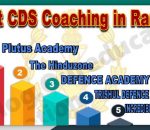 Best CDS Coaching in Ranchi