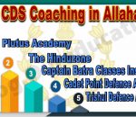 Best CDS coachings in Allahabad