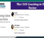 Nice IAS Coaching in Delhi Review