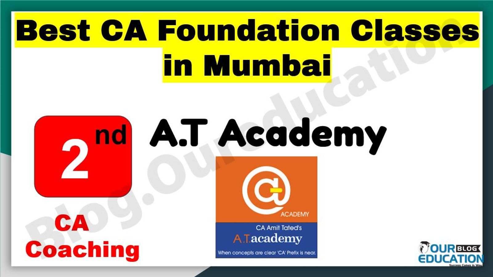  Best CA Foundation Classes in Mumbai