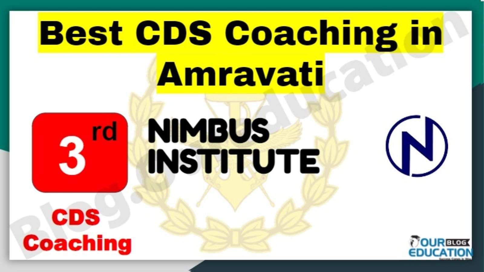 Rank 3 Best CDS Coaching in Amravati