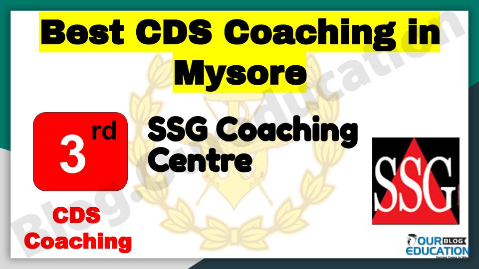 Rank 3 Best CDS Coaching in Mysore
