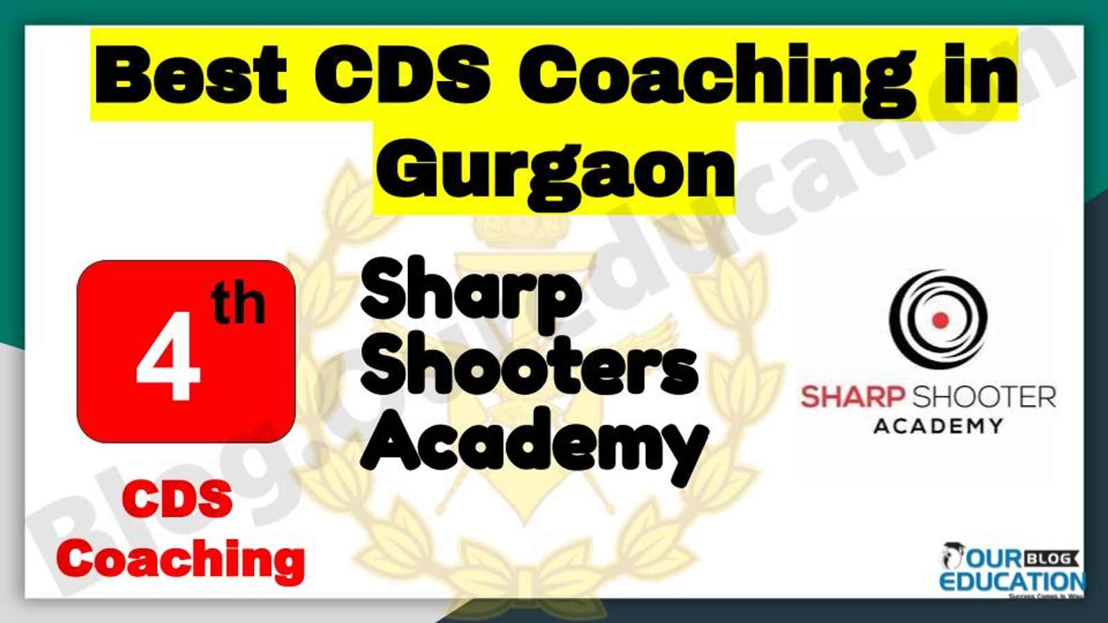 Rank 4 Best CDS Coaching in Gurgaon