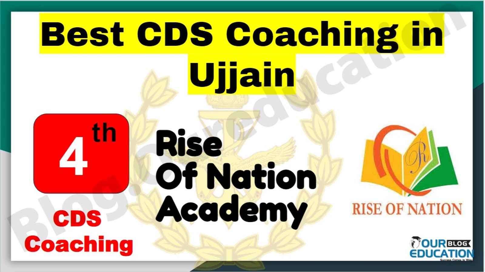 Rank 4 Best CDS Coaching in Ujjain