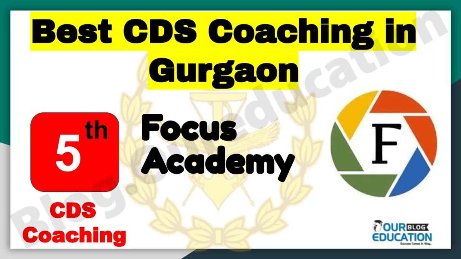 Rank 5 Best CDS Coaching in Gurgaon