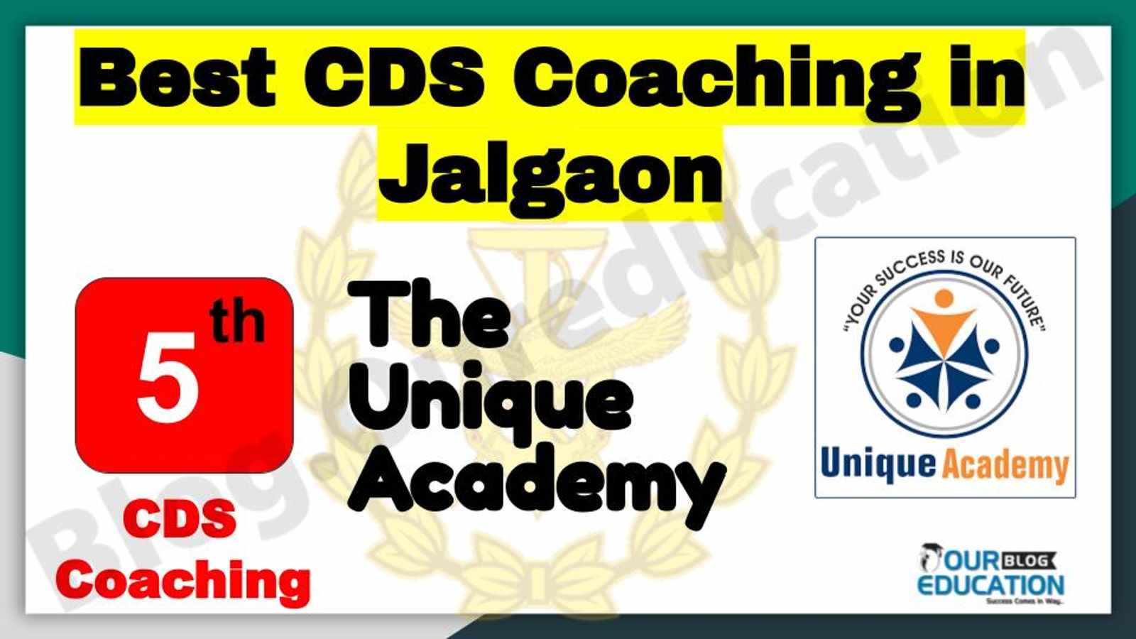 Rank 5 Best CDS Coaching in Jalgaon