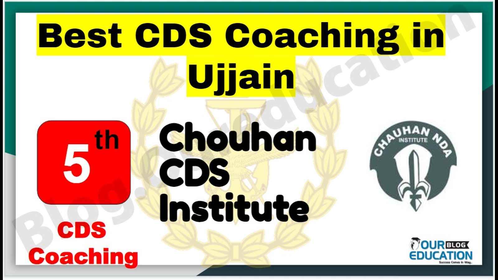 Rank 5 Best CDS Coaching in Ujjain