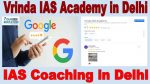 Vrinda IAS Academy Institute in Delhi