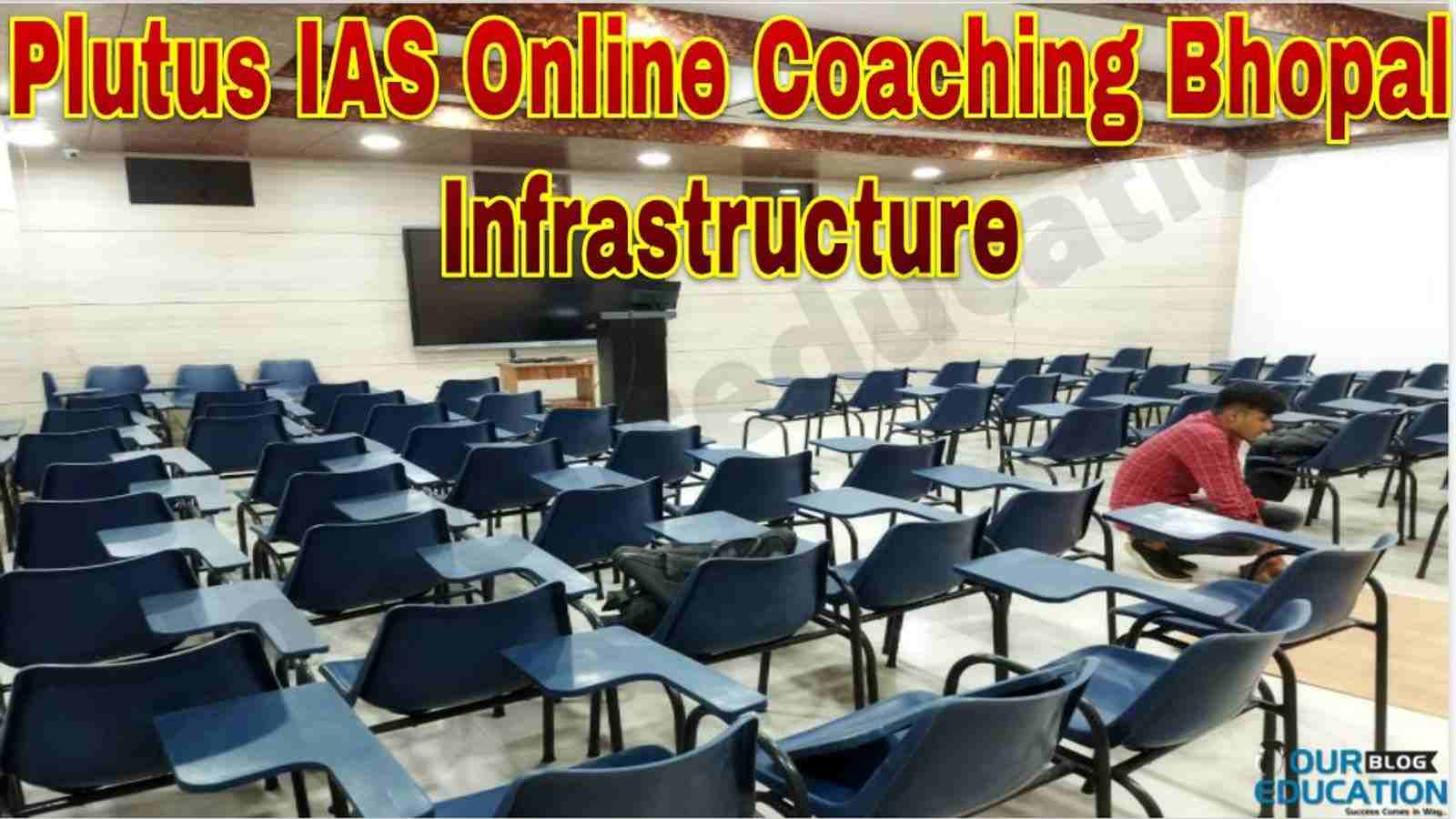Plutus IAS Online Coaching Bhopal Infrastructure