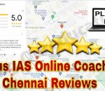Plutus IAS Online Coaching Chennai Reviews