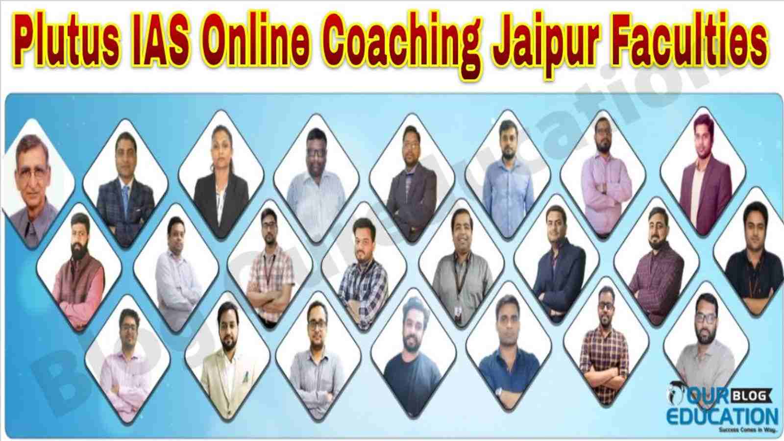 Plutus IAS Online Coaching Jaipur Faculties