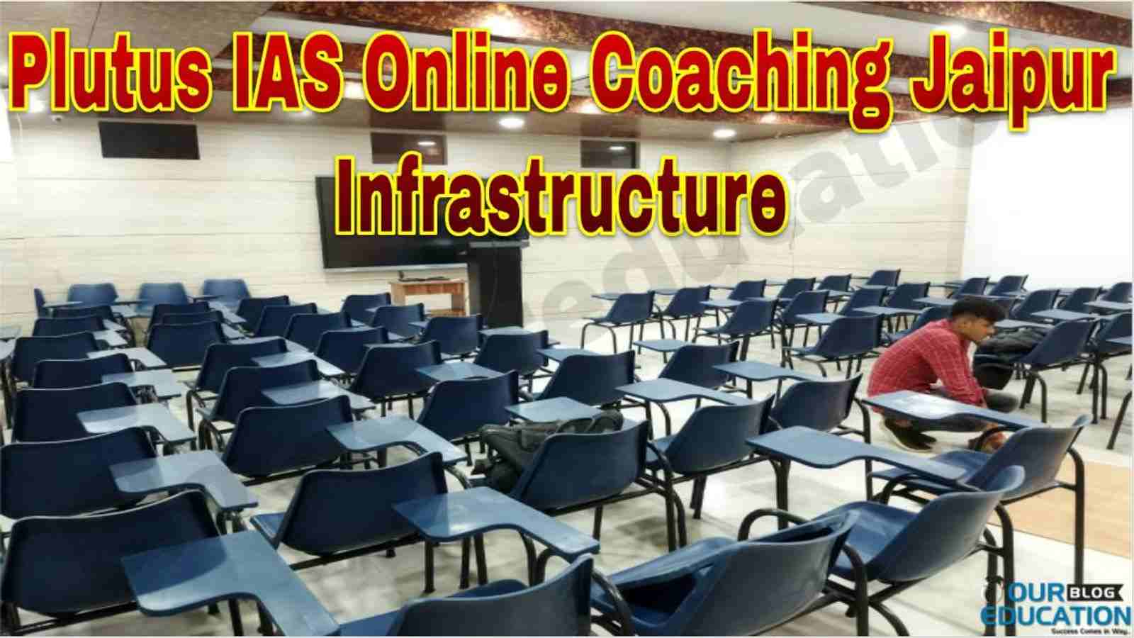 Plutus IAS Online Coaching Jaipur Infrastructure