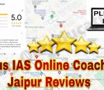 Plutus IAS Online Coaching Jaipur Reviews
