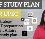 Self Study Plan for UPSC CSE