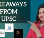 Takeaways from UPSC