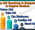 Top IAS Coaching Institute in Bangalore in English Medium