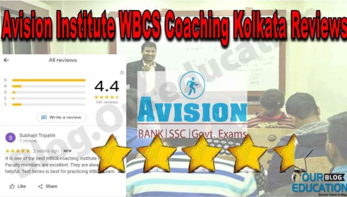 Avision Institute WBCS Coaching Kolkata Reviews