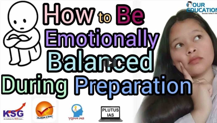 How to be emotionally balanced during preparation