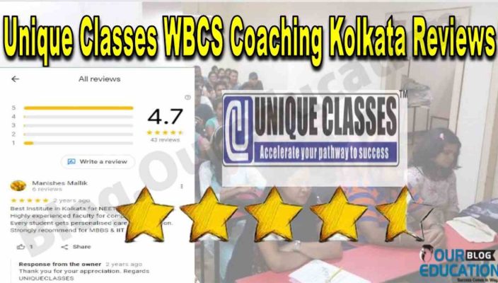 Unique Classes WBCS Coaching Kolkata Reviews
