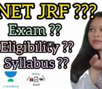 What is NET JRF and its eligibility criteria