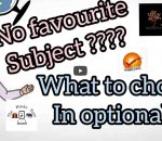 What to choose as an optional