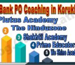 Top Bank PO Coaching in Korukkupet