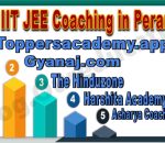 Top IIT JEE Coaching in Perambur