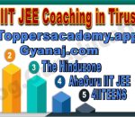 Top IIT JEE Coaching in Tirusulam