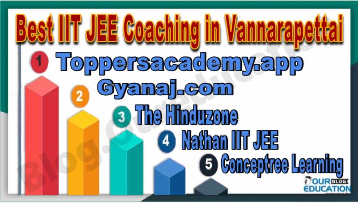 Top IIT JEE Coaching in Vannarapettai